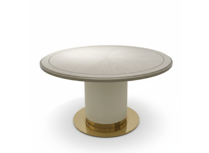 Mesa de comedor redonda Muebles de lujo Mobiliario Mesas redondas Mesa de comedor Italia Nueva