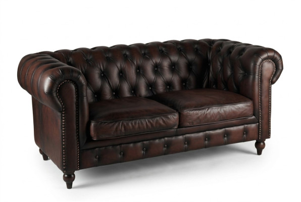 Sofá Chesterfield de 2 plazas Set Sofás de diseño Sofás tapizados Sofá de lujo Muebles