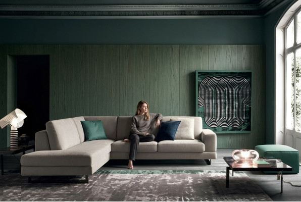 Sofás italianos sofá de esquina sofá sofás conjunto de muebles de tela alfitalia