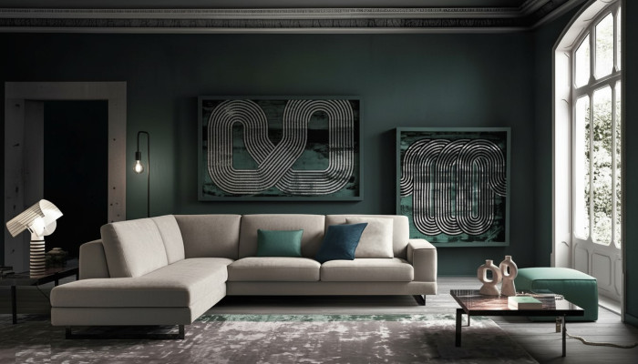 Sofás italianos sofá de esquina sofá sofás conjunto de muebles de tela alfitalia