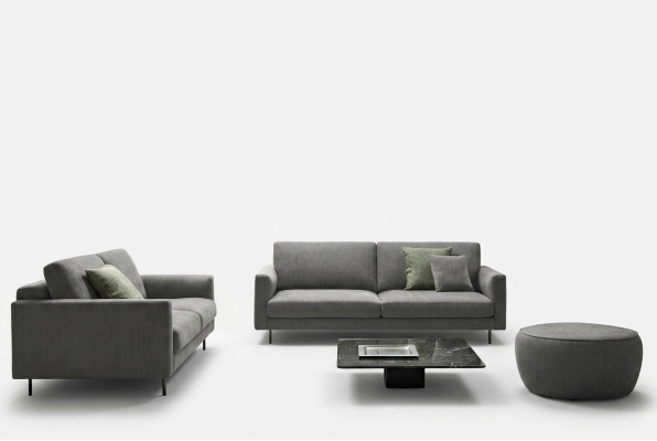 Muebles de lujo para la sala de estar Sofás Sofá de 3 plazas Moderno alfitalia Sofás italianos nuevos