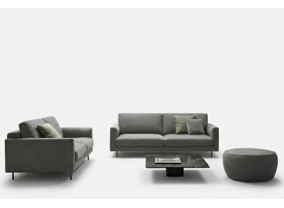 Muebles de lujo para la sala de estar Sofás Sofá de 3 plazas Moderno alfitalia Sofás italianos nuevos