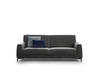 Diseño Sofá Gris 3 Plazas Moderno Tela Sofá Sofás de Tela de Lujo Alfitalia