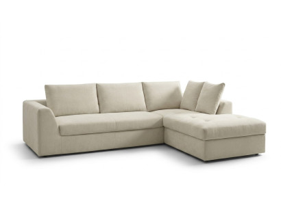 Sofá de esquina de lujo en forma de L Sofás Sofá Cuero Muebles Sofás Tela Diseño Nuevo Alfitalia