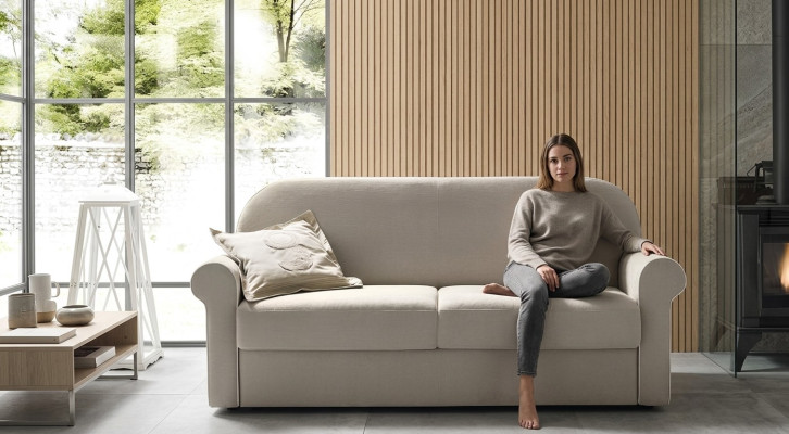 Muebles italianos Sofás Tela Sofá Diseño Sofá Cama Alfitalia