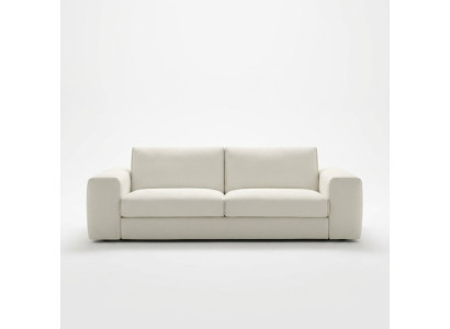 Sala de estar Muebles tapizados Sofás Tela Madera Lujo alfitalia Diseño Sofá 3 Plazas
