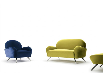 Sofá de diseño, conjunto de sofás modernos, mobiliario de oficina, juego de sofás 2+1, muebles italianos.