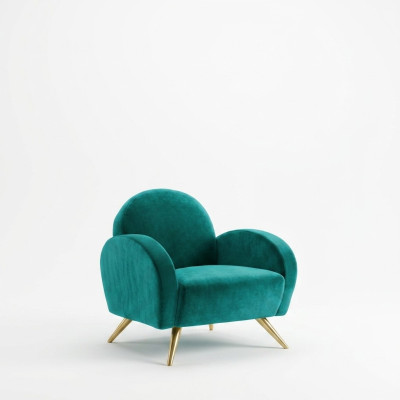 Diseño Sala Club Silla Sala de estar Reláx Tapizado Sillas de hostelería Sillón alfitalia