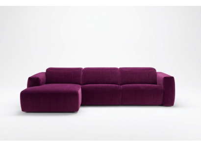 Sofá de esquina de diseño para sala de estar, sofá en forma de L, sofá seccional, muebles de sala.