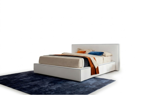 Diseñador italiano cama dormitorio camas textiles hotel de lujo muebles tapizados