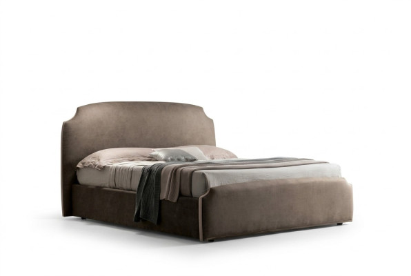 Lujo dormitorio doble camas textiles 200x200 cama cama tapizada muebles de Italia