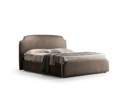 Lujo dormitorio doble camas textiles 200x200 cama cama tapizada muebles de Italia