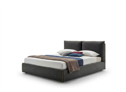 Lujo tapizado tela diseño cama dormitorio camas 180x200 cm textil hotel