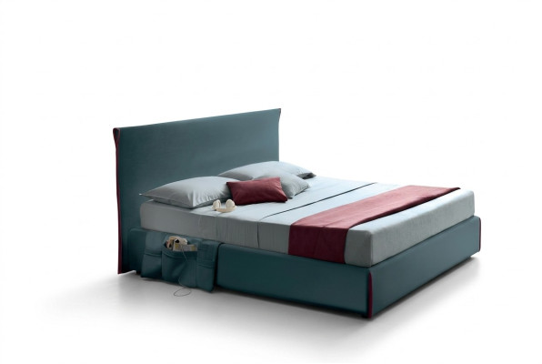 Diseño de muebles de hotel de lujo de Italia, camas de lujo cama doble 180x200 cm Estilo moderno