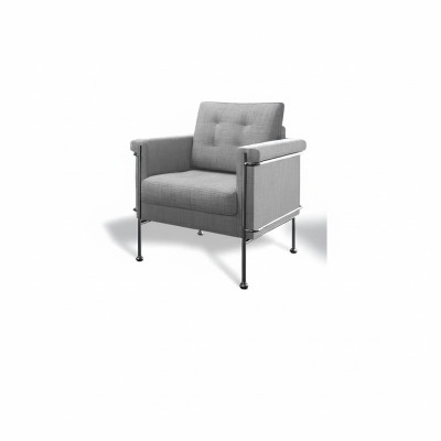 Diseño Relax Club Sillón Lounge Sofá de 1 plaza Silla de televisión Sofá tapizado en tela