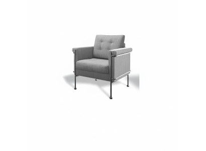 Diseño Relax Club Sillón Lounge Sofá de 1 plaza Silla de televisión Sofá tapizado en tela