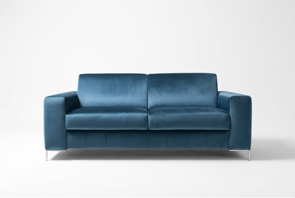 Diseño sofá de tres plazas tapizado sofá de tres plazas muebles de sala de estar Italia muebles