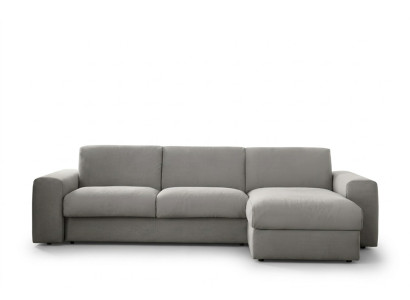 Muebles de salón esquineros sofá sofá tapizado Alfitalia sofá esquinero tela en forma de L