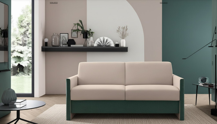 Sofá de 3 plazas Sofá Sofá Polser Asiento de tres plazas Alfitalia Sofás Sofás de tela