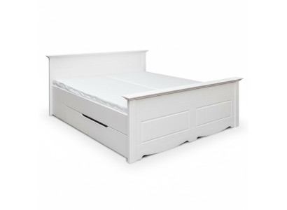 Lit Rembourrage Design Holzbetten Double Lits Blanc 180x200 Sommeil Chambre  Cama de diseño acolchada de madera doble blanca 180x200 dormitorio de sueño.