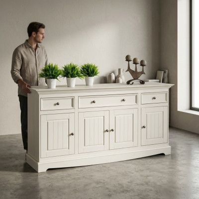 Diseñador cómoda de estilo rural armario aparador estantería madera lujo cómodas aparador