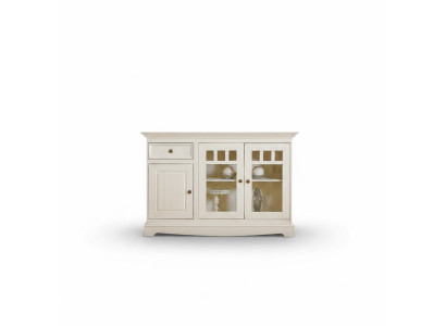 clásica cómoda aparador de campo blanco armario salón