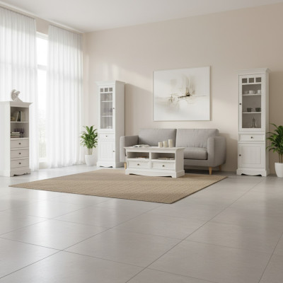 Conjunto de sala de estar Vitrina Estantería Aparador Paredes de salón Cómodas Diseño 3 piezas. Nuevo.