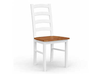 Salón de campo silla blanca sillas silla de respaldo silla de madera sillas de madera muebles blancos