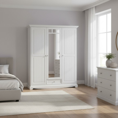 Armarios Vestidores Mobiliario Dormitorio Ropero Madera Madera Maciza