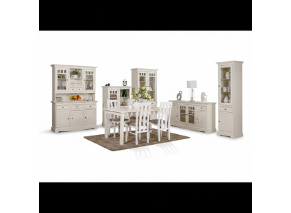 Clásica mesa de madera mesa de comedor mesa de madera mesas de comedor extensible de estilo rústico.