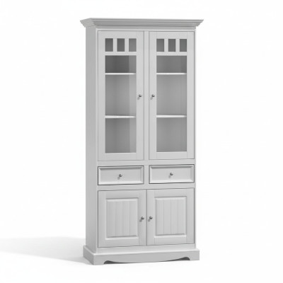 Mueble de casa de campo aparador vitrina comoda XL estante loft vitrina mueble de aparador.