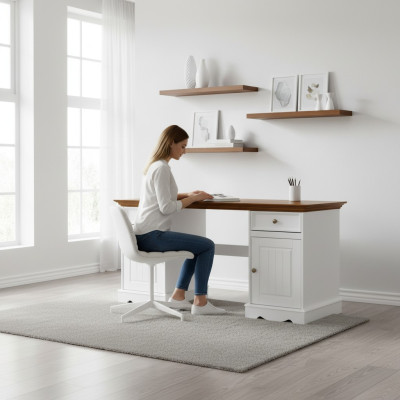 Mesa Escritorio Mesa de ordenador Colección de diseño clásico Mesa de salón Nuevo