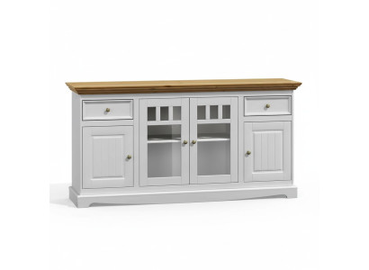 Vitrina armario Buffet de cocina Armario de país Estante Aparador Buffet Vitrina nuevo