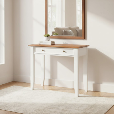 Consola de madera diseño blanco mesa de diseño clásico de lujo nuevo