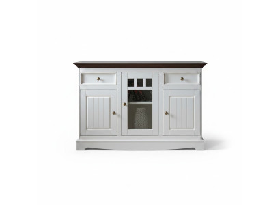 Mueble Madera Armarios Sala de Estar Aparador Vitrina Cómoda Clásica Cajoneras