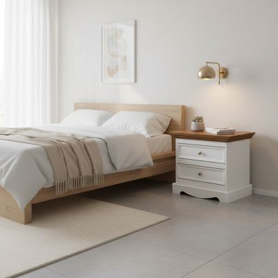 Diseño de mesitas de noche consola mesas auxiliares dormitorio madera nuevo lujo consolas
