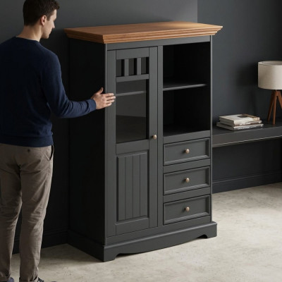 Diseño de muebles, lujo, buffet, cómoda, aparador, rústico, clásico, cómodas, nuevo.