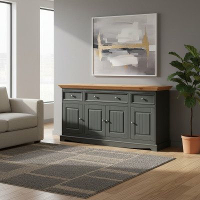 Diseño Clásico Cómoda Madera Aparador Clásico Cómoda Alta Armario