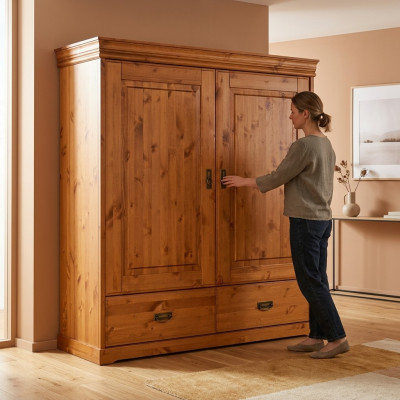 Armario dormitorio estantes estante armarios madera multifunción ropero muebles