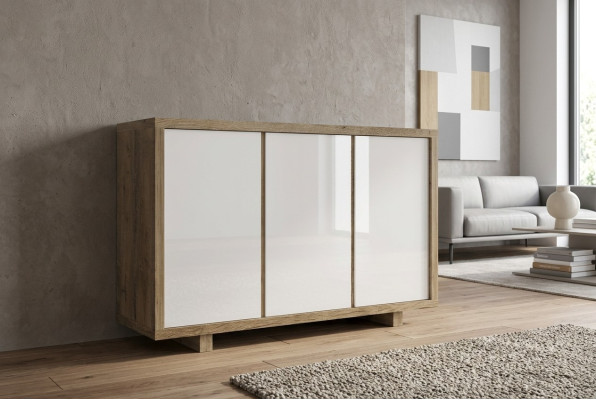 Cómoda armario estante consola muebles armario de madera Italia cómoda armario lujo