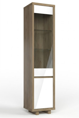Vitrina de vidrio Armario Vitrinas Armarios de sala de estar Diseño Moderno Italia Nuevo