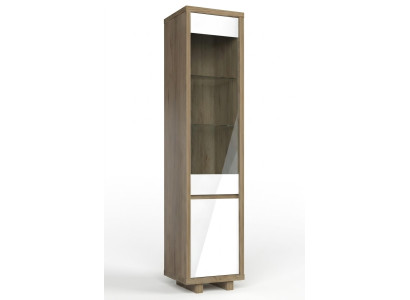 Vitrina de vidrio Armario Vitrinas Armarios de sala de estar Diseño Moderno Italia Nuevo