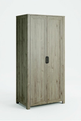 Dormitorio Estilo Clásico Moderno Armario de Ropa de Madera para Salón