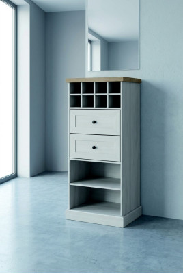 Casa de campo blanco armario cómoda mesa de TV aparador madera buffet cómodas aparador