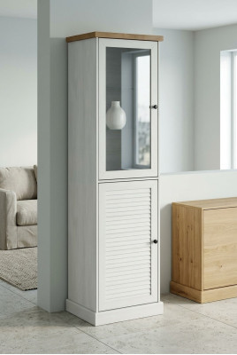Muebles vitrinas Armarios Cómoda Estante Madera Vitrina Armario Aparador Armario de cristal