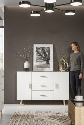 Diseño cómoda hecha a mano armario de madera cómoda nuevamente amueblada muebles nuevos.