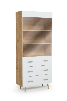 Muebles modernos Armario Mueble Mueble para libros Estante Vitrina - Modelo Brillo