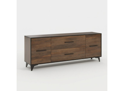 Sala de estar muebles de madera aparador bajo para TV mueble rtv muebles italianos nuevo