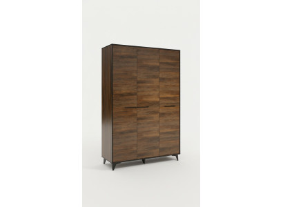 Armario de madera maciza hecho a mano Armario de madera Armario de ropa de madera Dormitorio Madera Nuevo