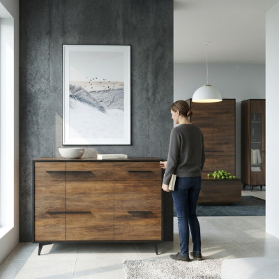 Sala de estar, vitrina, diseño, muebles italianos, armario vitrina, vitrinas nuevas.